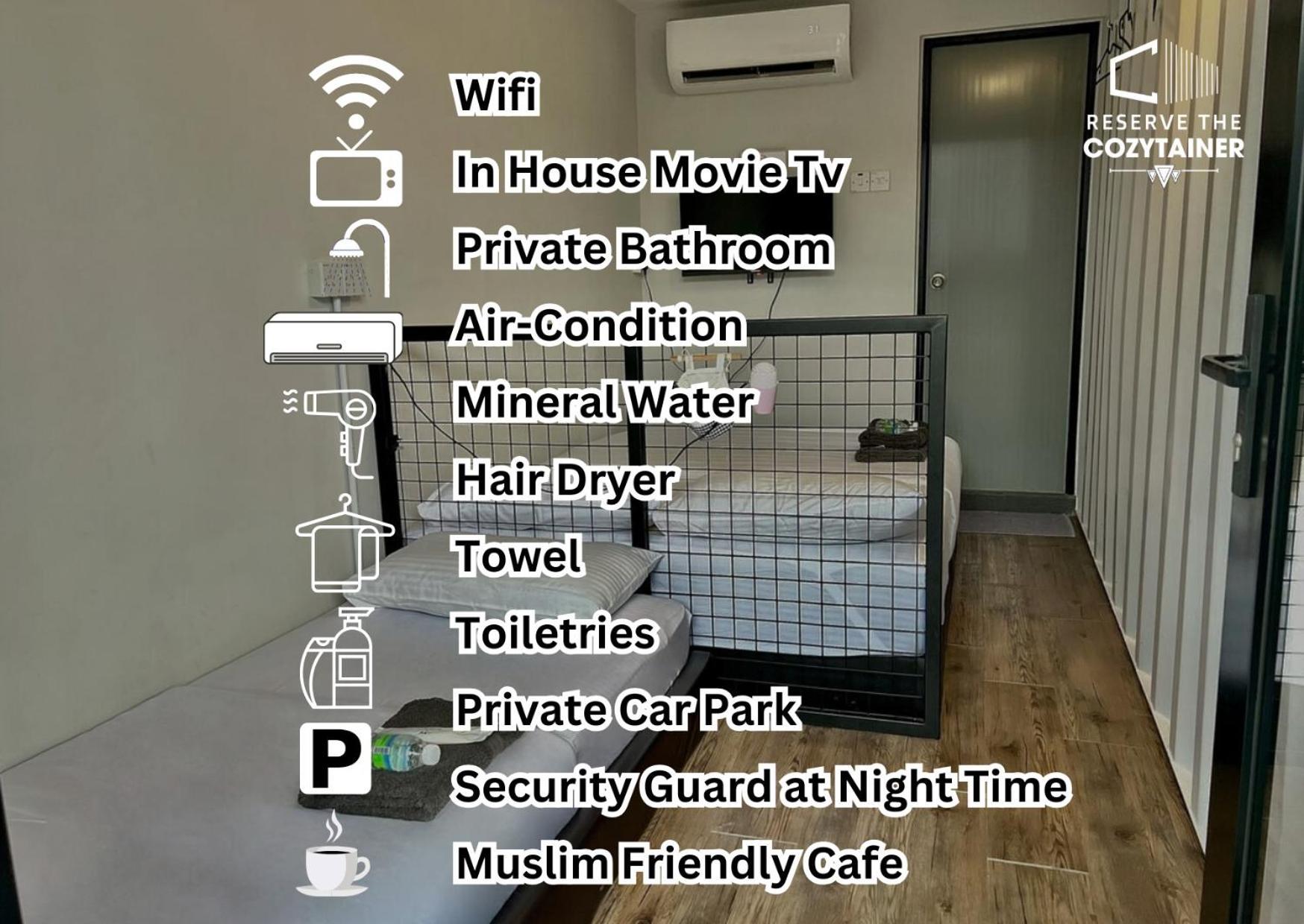 The Cozytainer Otel Taiping Dış mekan fotoğraf