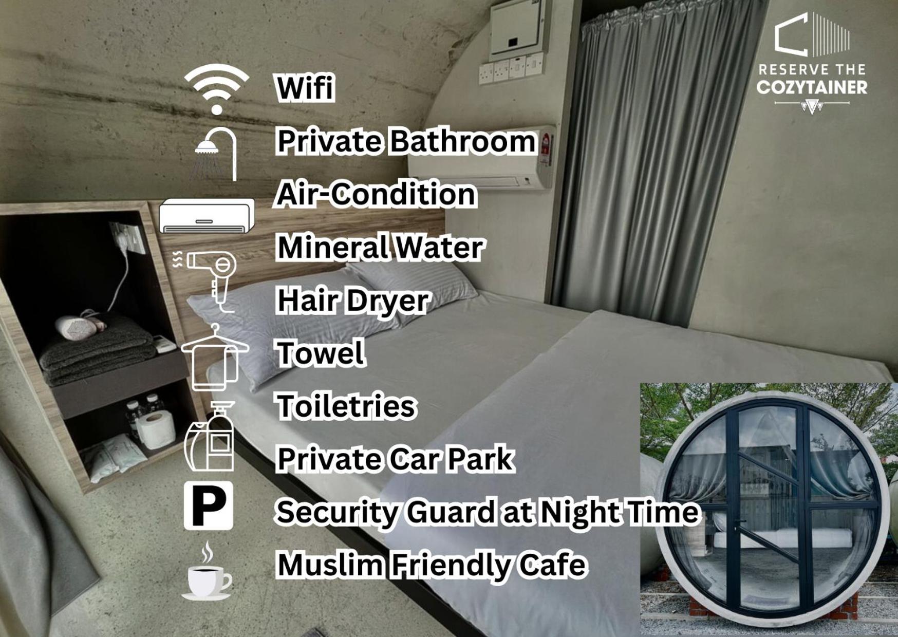 The Cozytainer Otel Taiping Dış mekan fotoğraf
