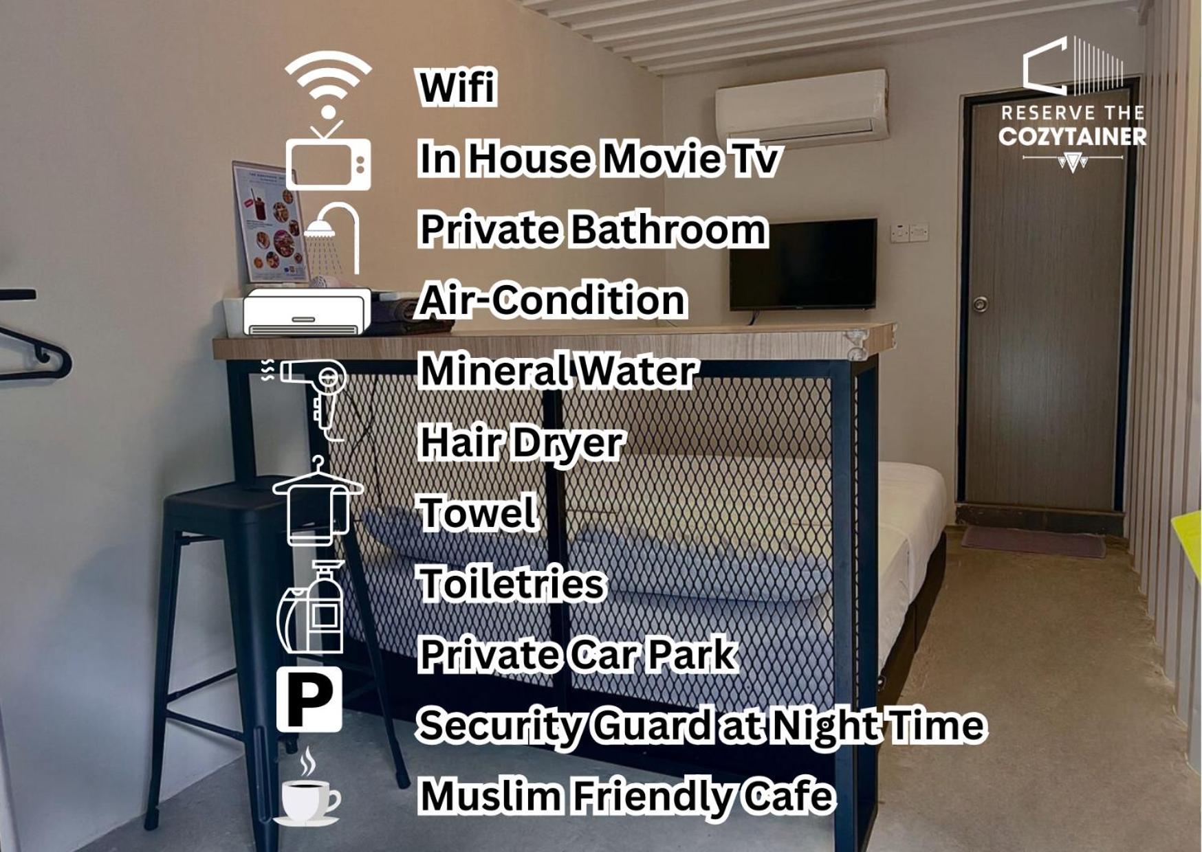 The Cozytainer Otel Taiping Dış mekan fotoğraf